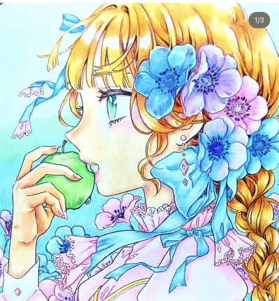 涂色