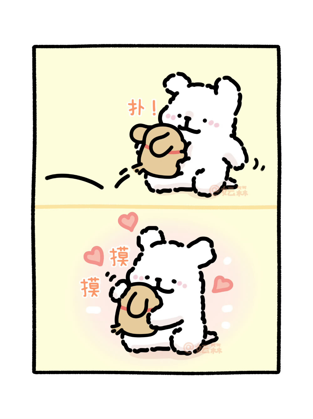 线条小狗
