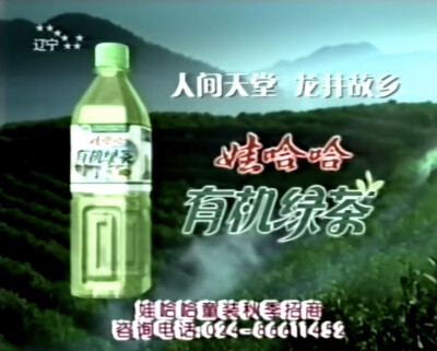 娃哈哈有机绿茶