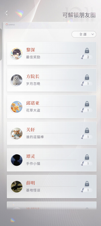 换个背景嘿嘿！但感觉说不定哪天又换回来了，毕竟是最初的，我这人真的很念旧呢~
哎哟，漏了不少，慢慢来～(￣▽￣～)