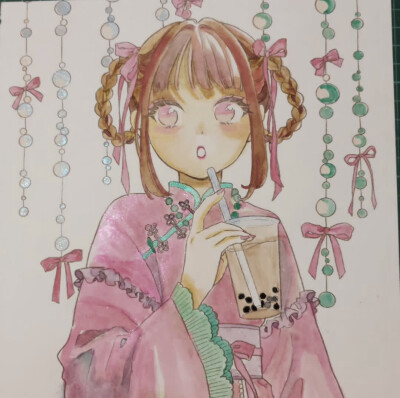 涂色