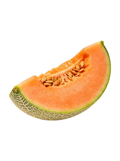 蜜瓜白底头像
