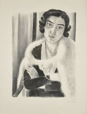 亨利·马蒂斯，《白色勒纳尔》(Le renard blanc) (1929)。