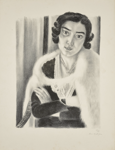 亨利·马蒂斯，《白色勒纳尔》(Le renard blanc) (1929)。