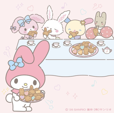 美乐蒂/蹦蹦兔/许愿兔/花小兔/茉莉兔