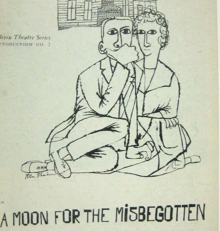 A MOON FOR THE MiSBEGOTTEN
Theater Souvenir Programs(1950-1959)
