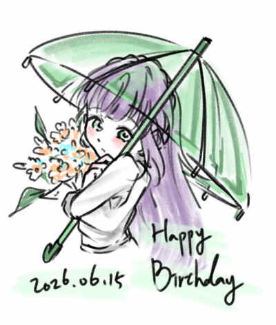 kozue20岁生日快乐