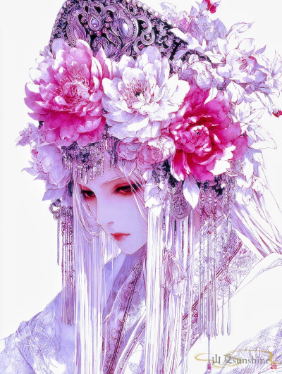 我是死神的亲眷，我爱趋近死亡的爱情，我爱亲吻离去之人。
