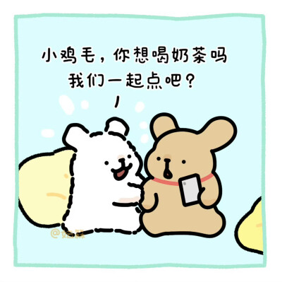 线条小狗