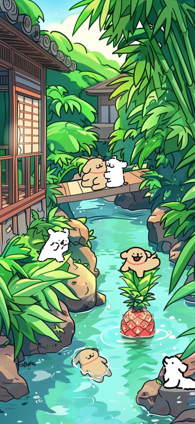 线条小狗