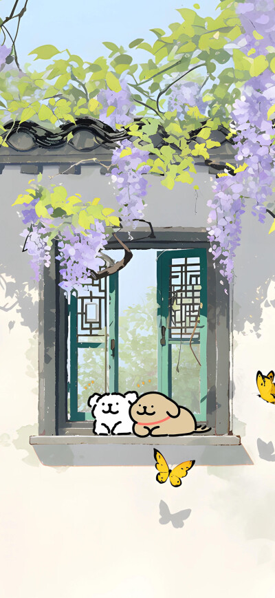 线条小狗