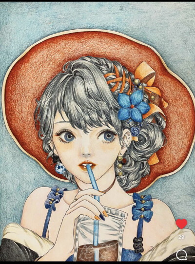 涂色