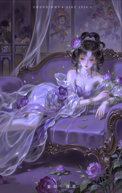【长相思】“桥如虹，水如空。一叶飘然烟雨中。”