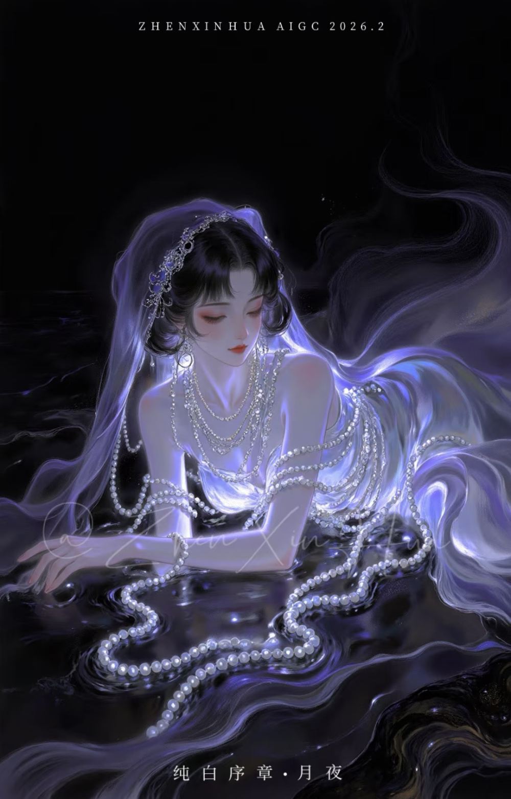 【长相思】“桥如虹，水如空。一叶飘然烟雨中。”