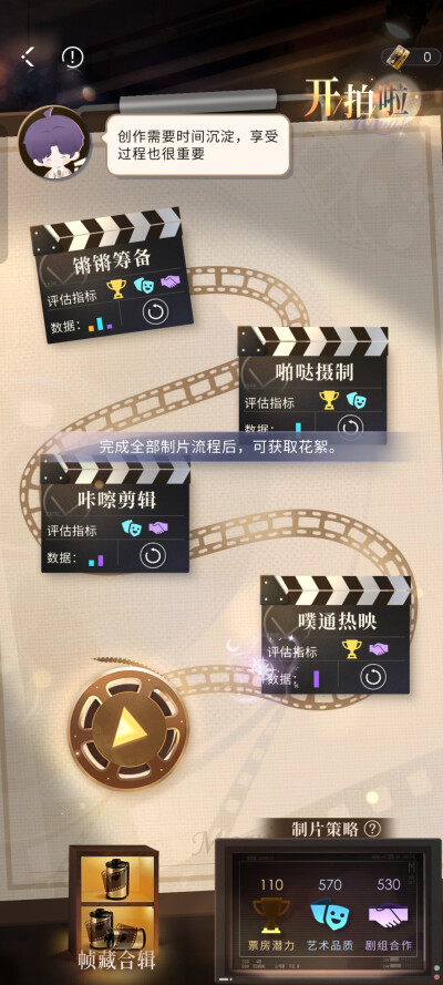 一起在艺术上捧起奖杯！