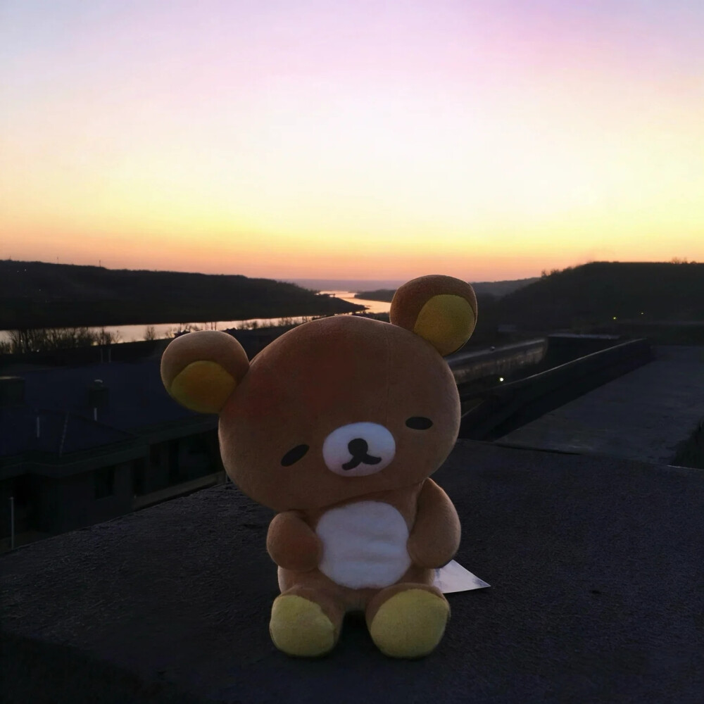 落日晚霞背景图