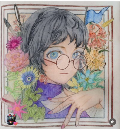 涂色