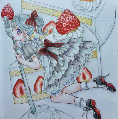 涂色