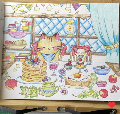 涂色