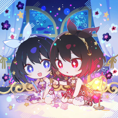 来源@崩坏3爱酱小跟班
★珍贵回忆★
「希儿，快看，是上次一起出去玩拍下的照片。原来，希儿在我身后笑得这样开心。」
「……等等，这是什么时候拍下的照片？」
「是秘密~每一张照片都是我和希儿珍贵的回忆，今天也…