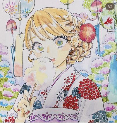 涂色