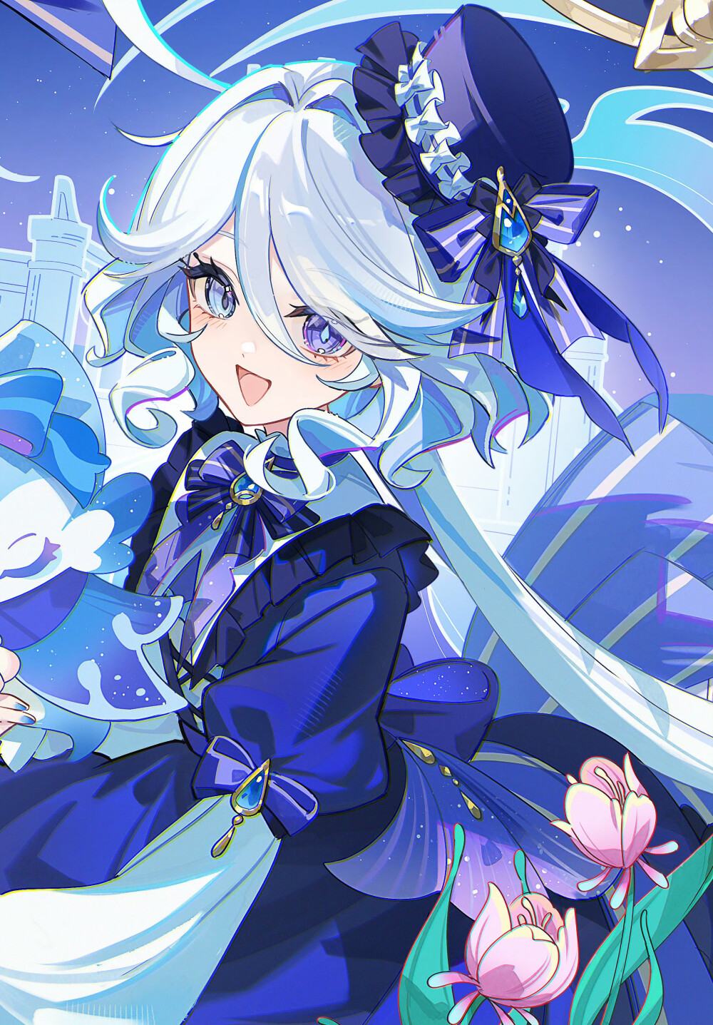 原神 芙宁娜
画师@槭叶映泉