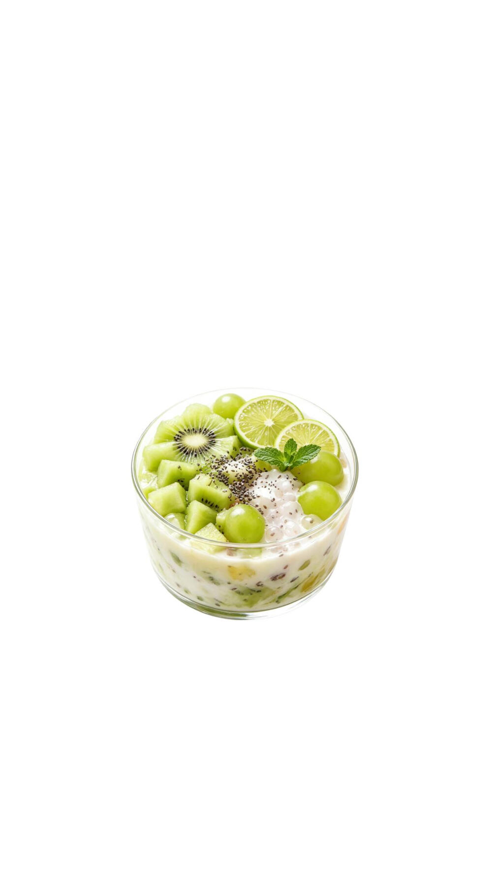 甜品糖水白底头像