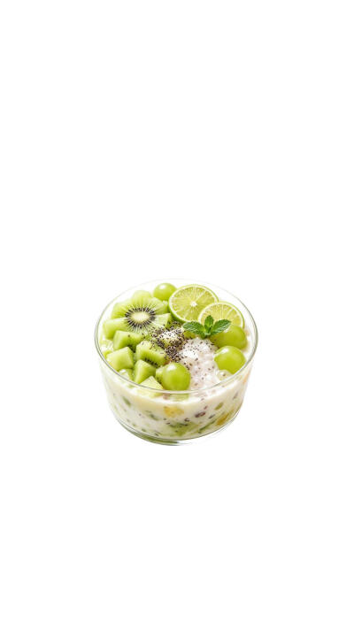 甜品糖水白底头像