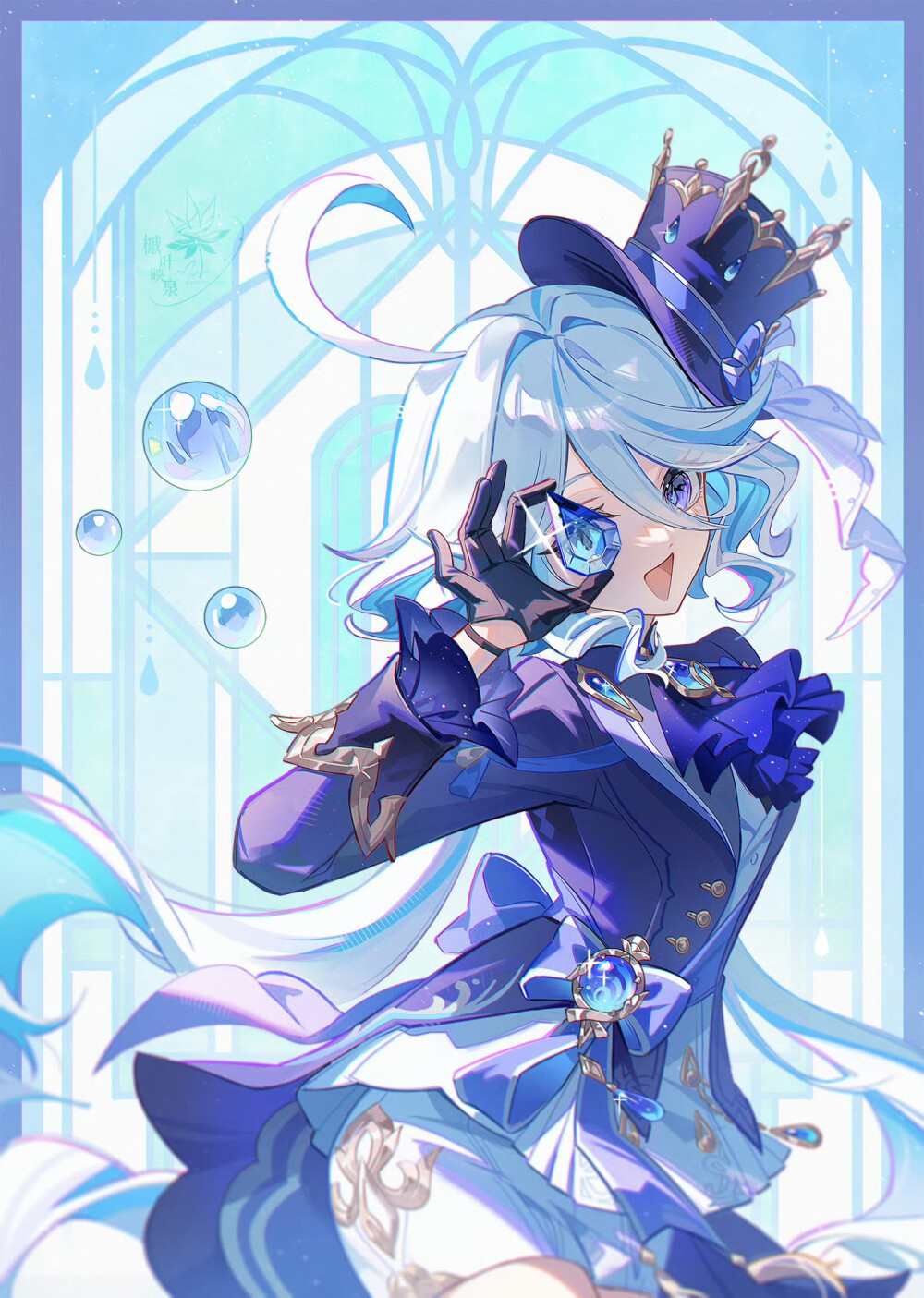 原神 芙宁娜
画师@槭叶映泉
