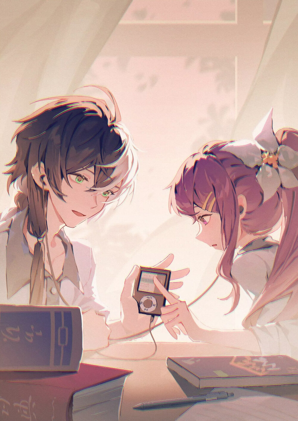 中v
