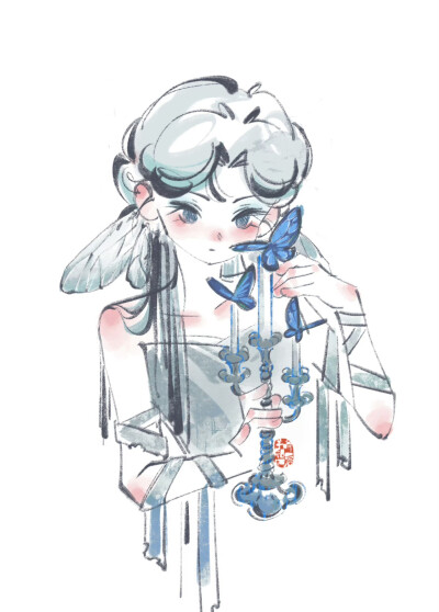 插画头像