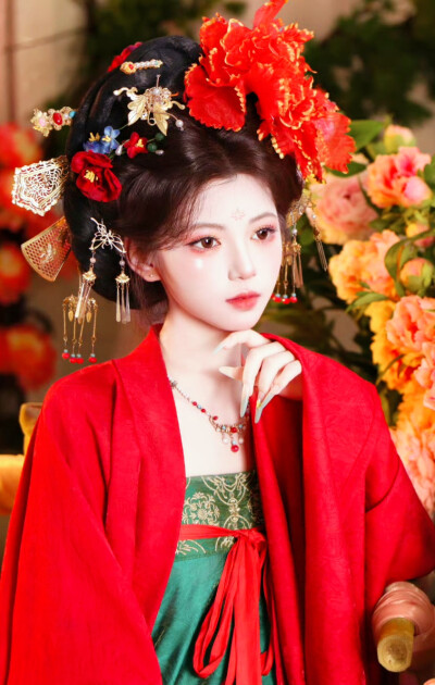花开富贵，文定吉祥。