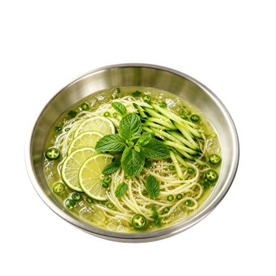 冷面白底头像