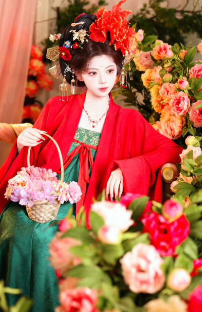 花开富贵，文定吉祥。