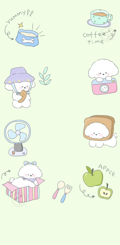 小狗壁纸套图
