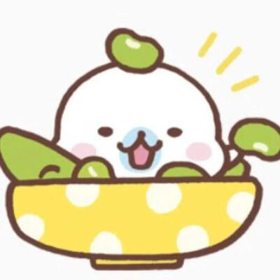 豆芝麻海豹可爱头像
