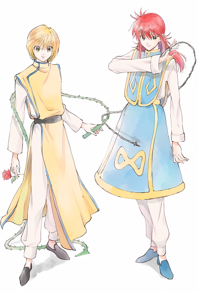 「幽游白书」美人 藏马和小酷