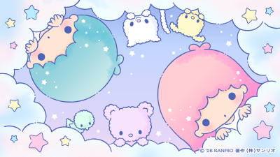 三丽鸥 Kitty my melody 双子星 横屏图 背景图 壁纸 头像收藏