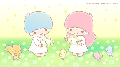 三丽鸥 Kitty my melody 双子星 横屏图 背景图 壁纸 头像收藏