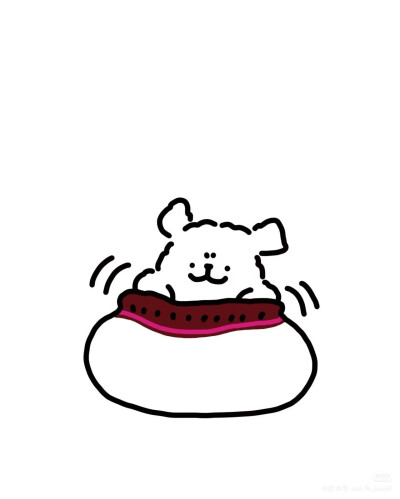 线条小狗