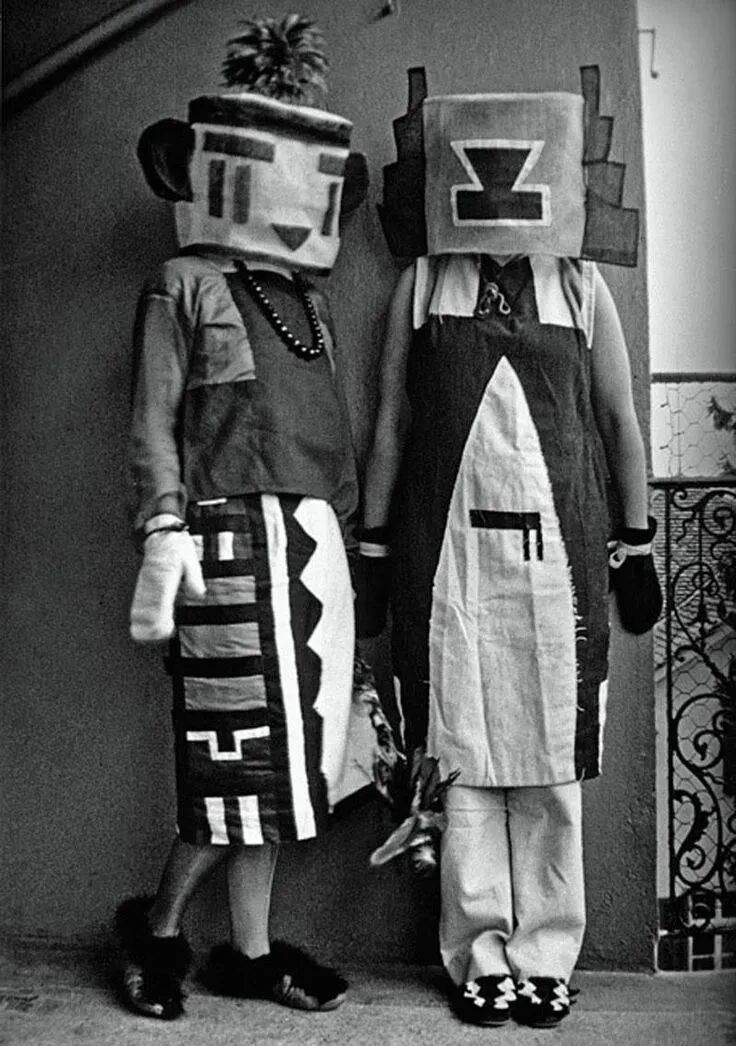 Erika Taeuber and Sophie Taeuber-Arp,Bauhaus,early1920s