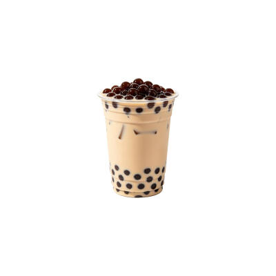 珍珠奶茶白底头像