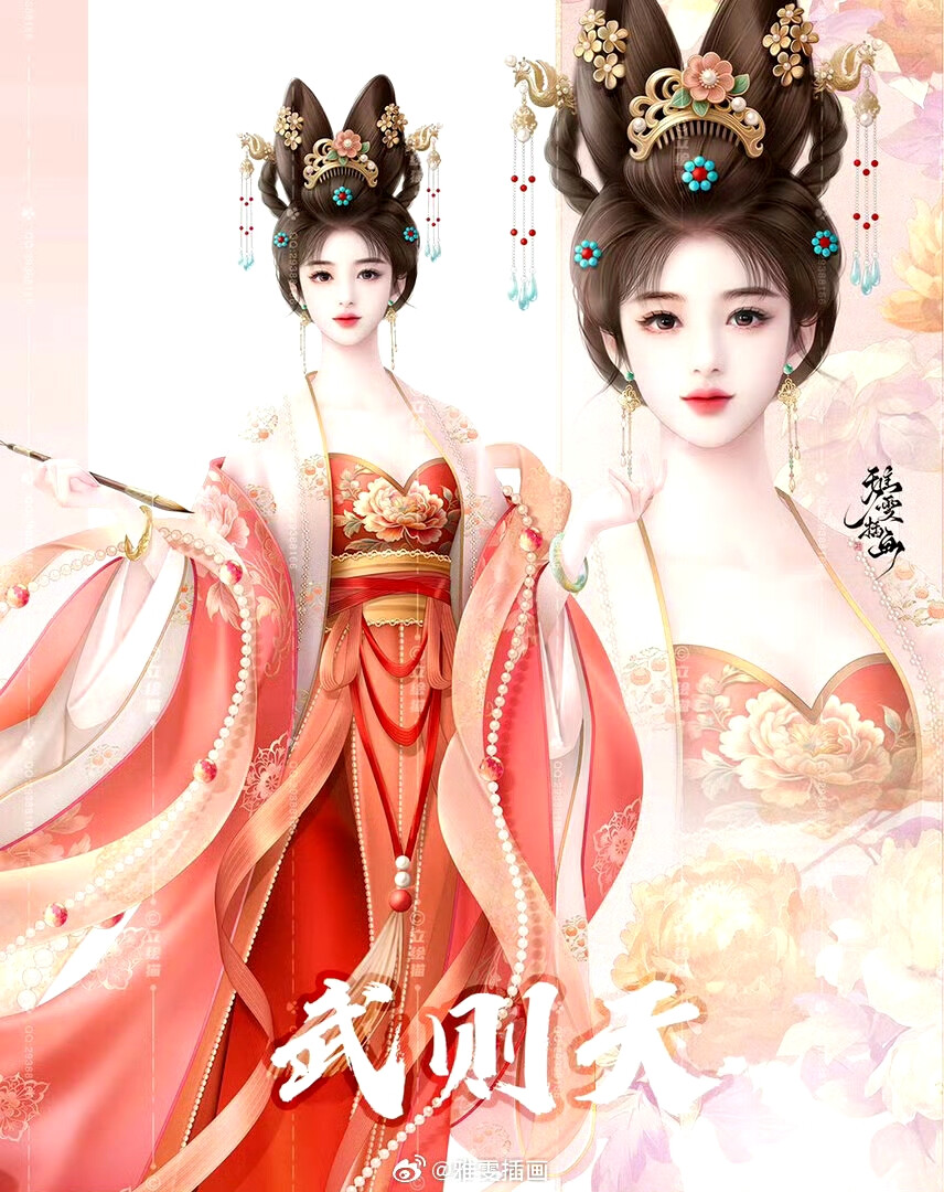 雅雯插画