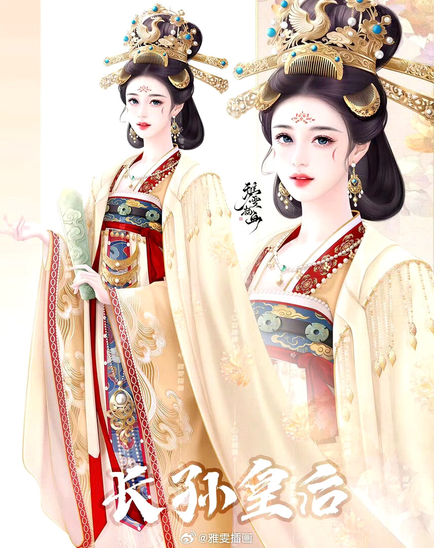 雅雯插画