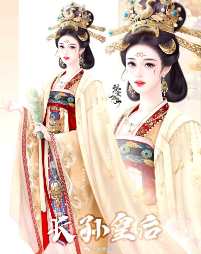 雅雯插画