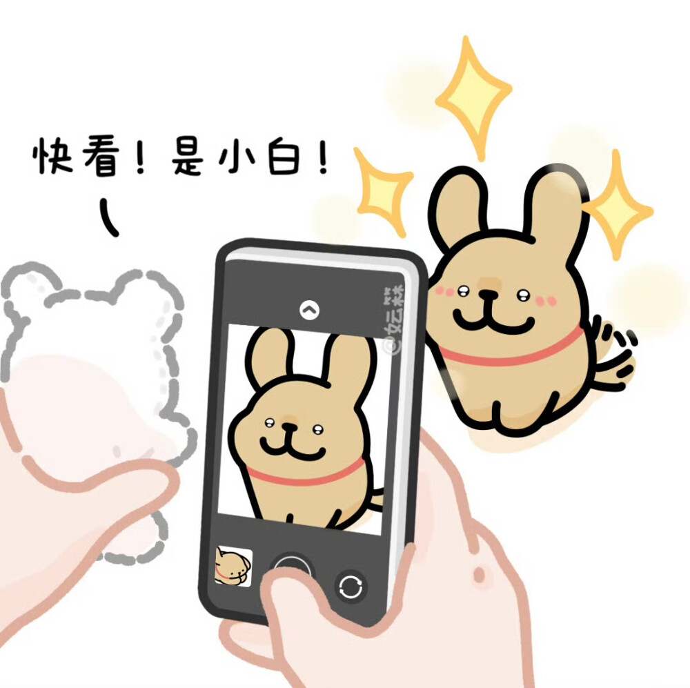 线条小狗