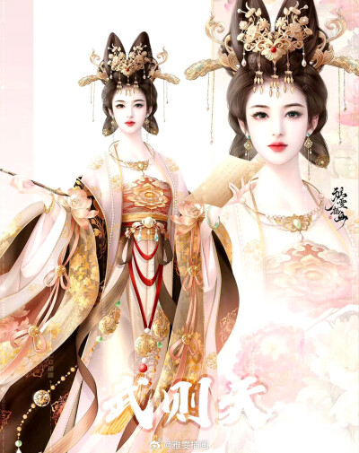 雅雯插画