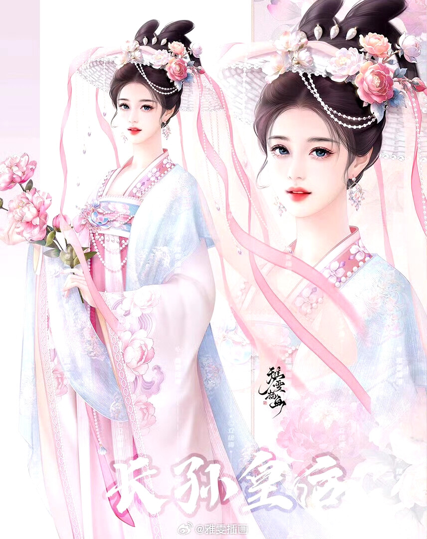 雅雯插画
