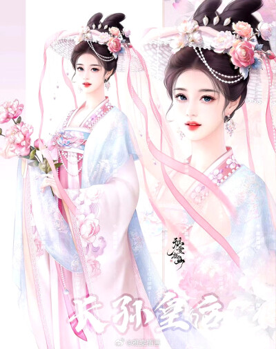 雅雯插画