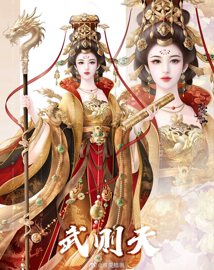 雅雯插画